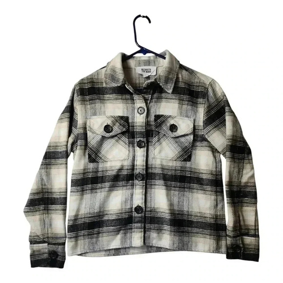 BB Dakota Jackets & Blazers - BB Dakota Plaid‎ Boxy Shacket Shirt Jacket Women Casual Size [Small]